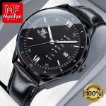 OLEVS 2931 Full Black Man's Premium Quartz Watch - Image 4