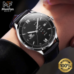 OLEVS 2931 Silver Black Man's Premium Quartz Watch - Image 2