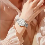 OLEVS 3620 Full Silver Ladies Watch Best Price