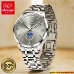 Original OLEVS 3646 Man's Watch Silver Gray