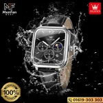 OLEVS 9914 Chronograph Man’s Watch Silver Black