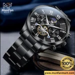 Original OLEVS 3640 Chronograph Man's Watch Full Black