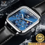 OLEVS 9914 Chronograph Man’s Watch Silver Blue