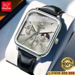 OLEVS 9914 Chronograph Man’s Watch Silver Gray