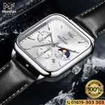 OLEVS 9914 Chronograph Man’s Watch Full Silver