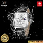 OLEVS 9914 Chronograph Man’s Watch Full Silver