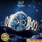 OLEVS 2956 Silver Blue Luxury Man’s Watch - Image 5
