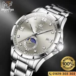OLEVS 2956 Silver Gray Luxury Man’s Watch - Image 6