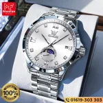 OLEVS 2956 Full Silver Luxury Man’s Watch - Image 6
