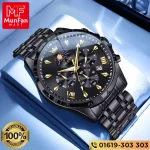 OLEVS 3653 Full Black Luxury Man’s Watch