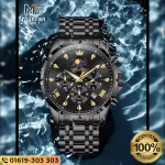 OLEVS 3653 Full Black Luxury Man’s Watch - Image 3