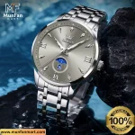 OLEVS 3646 Silver Gray Premium Quartz Man’s Watch - Image 4