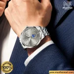 OLEVS 3646 Silver Gray Premium Quartz Man’s Watch - Image 2