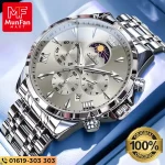 OLEVS 3653 Silver Gray Luxury Man’s Watch