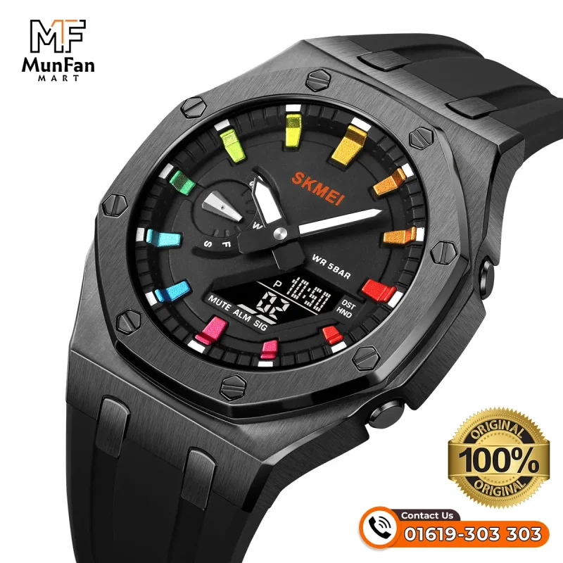 SKMEI 2243 Multi Black Premium Sports Watch