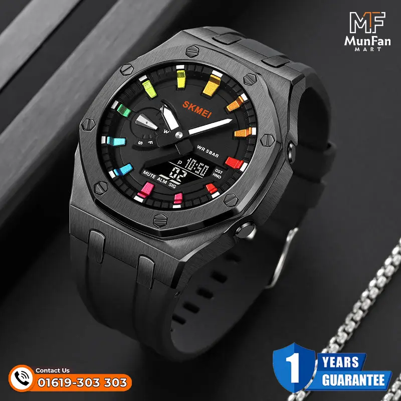 SKMEI 2243 Multi Black Premium Sports Watch