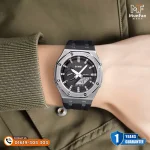 SKMEI 2243 Silver Black Premium Sports Watch