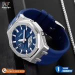 SKMEI 2243 Silver Blue Premium Sports Watch