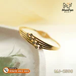 2508 Gold Plated Radiant Flow Stones Studded Spring Bracelet - Image 6