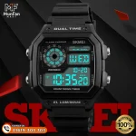 SKMEI 1299 Full Black Premium Sports Watch - Image 4