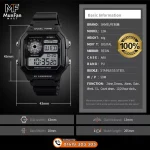SKMEI 1299 Full Black Premium Sports Watch - Image 7
