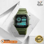 SKMEI 1299 Forest Green Premium Sports Watch - Image 5