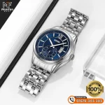 SKMEI 9319 Silver Blue Premium Man's Watch - Image 2