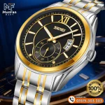 SKMEI 9319 Golden Black Premium Man's Watch - Image 2