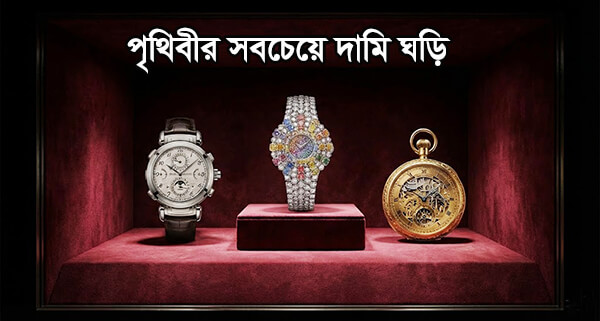 পৃথিবীর সবচেয়ে দামি ঘড়ি