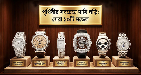 বিশ্বের সবচেয়ে দামি ঘড়ি
