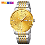 SKMEI 9323 Toton Golden Mans Watch