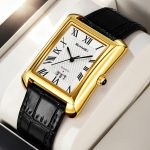 SKMEI 2575 Golden Black Mans Watch