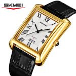 SKMEI 2575 Golden Black Mans Watch