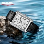 SKMEI 2575 Silver Black Mans Watch