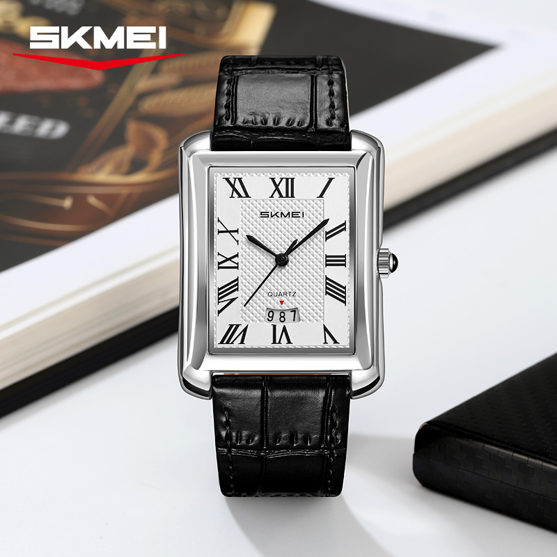 SKMEI 2575 Silver Black Mans Watch