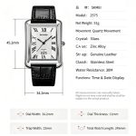 SKMEI 2575 Silver Black Mans Watch