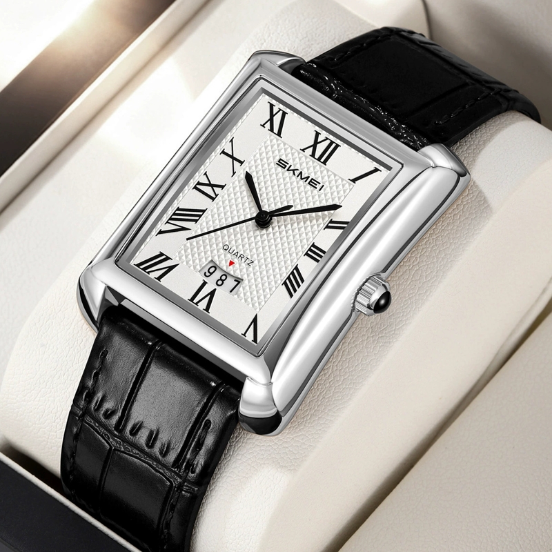 SKMEI 2575 Silver Black Mans Watch