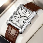 SKMEI 2575 Silver Brown Mans Watch