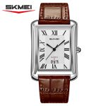 SKMEI 2575 Silver Brown Mans Watch