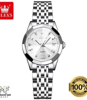 OLEVS 9931 Women's Premium Watch Full Silver